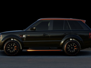 2012 A Kahn LR Range Rover Sport Vesuvius Edition Model 3D
