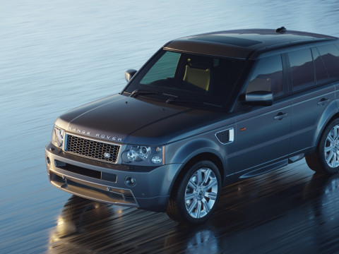 2006 Land Rover Range Rover Sport HST 3D Model