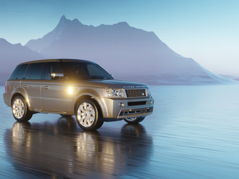 2006 Land Rover Range Rover Sport HST 3D Model