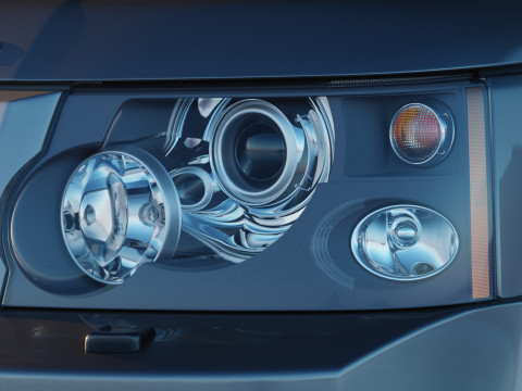 2006 Land Rover Range Rover Sport HST 3D Model