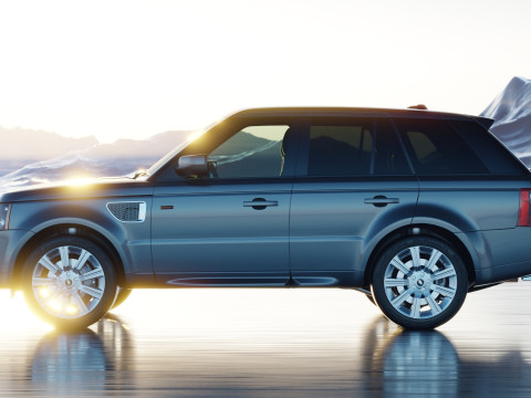 2006 Land Rover Range Rover Sport HST 3D Model