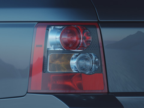 2006 Land Rover Range Rover Sport HST 3D Model