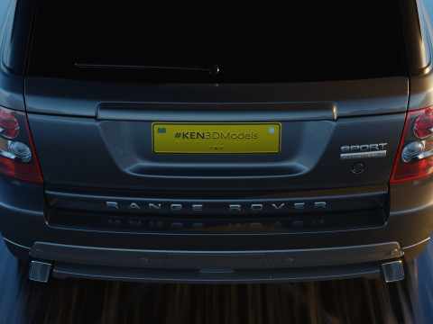 2006 Land Rover Range Rover Sport HST 3D Model