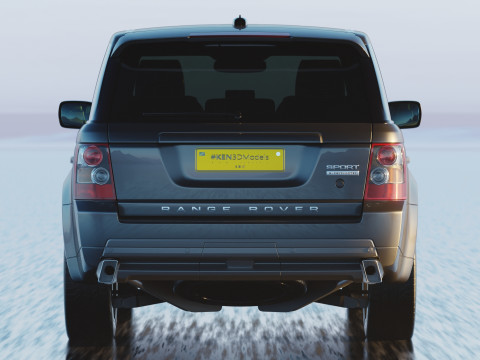 2006 Land Rover Range Rover Sport HST 3D Model