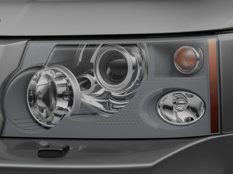 2006 Land Rover Range Rover Sport HST 3D Model