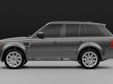 2006 Land Rover Range Rover Sport HST 3D Model