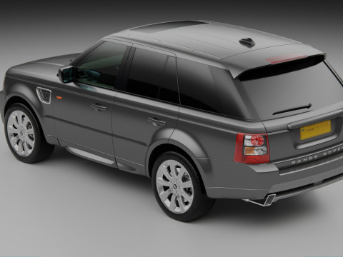 2006 Land Rover Range Rover Sport HST 3D Model