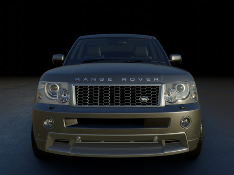 2006 Land Rover Range Rover Sport HST 3D Model