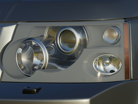 2006 Land Rover Range Rover Sport HST 3D Model