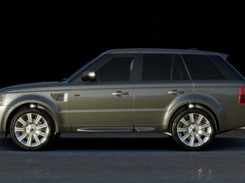2006 Land Rover Range Rover Sport HST 3D Model