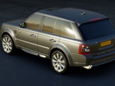 2006 Land Rover Range Rover Sport HST 3D Model