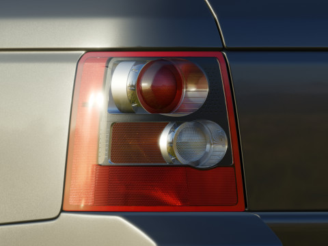 2006 Land Rover Range Rover Sport HST 3D Model