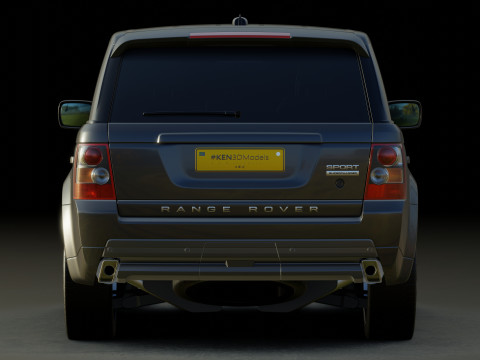 2006 Land Rover Range Rover Sport HST 3D Model