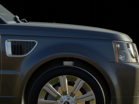 2006 Land Rover Range Rover Sport HST 3D Model