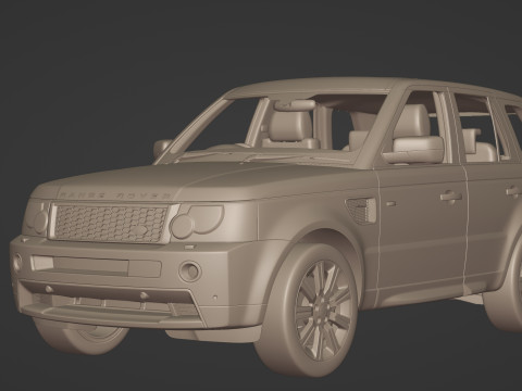2006 Land Rover Range Rover Sport HST 3D Model
