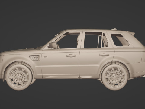 2006 Land Rover Range Rover Sport HST 3D Model