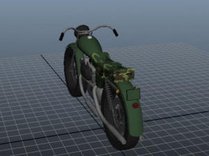 army bike 3D Model