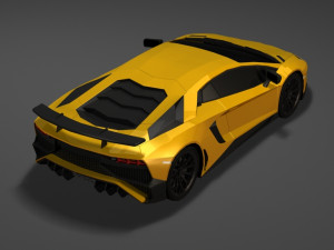 lamborghini aventador 3D Model