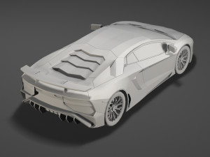 lamborghini aventador 3D Model