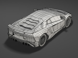 lamborghini aventador 3D Model