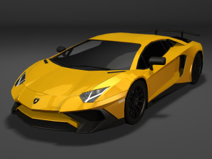 lamborghini aventador 3D Model