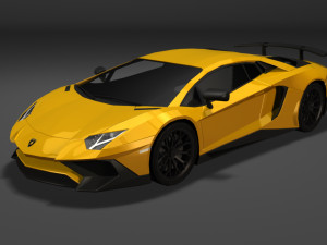 lamborghini aventador 3D Model