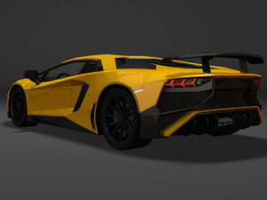 lamborghini aventador 3D Model