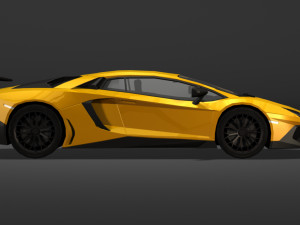 lamborghini aventador 3D Model