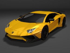 lamborghini aventador 3D Model