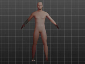 human character 3D Model
