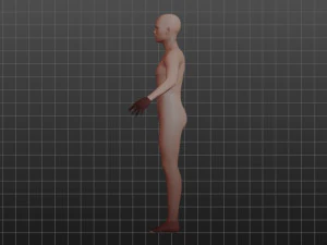 human character 3D Model