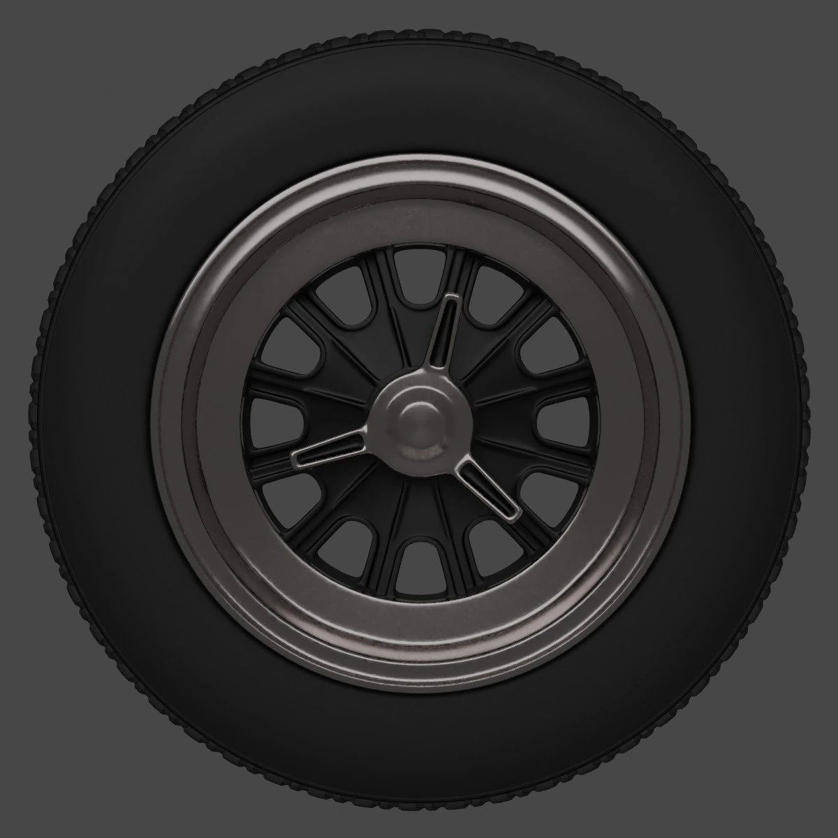 wheel cobra 3D Model .c4d .max .obj .3ds .fbx .stl .blend 