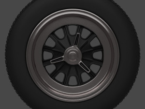 wheel cobra 3D Model