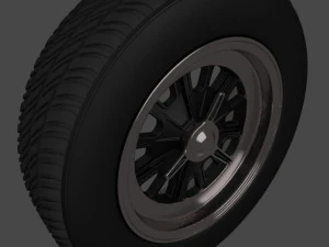 wheel cobra 3D Model