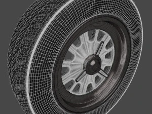 wheel cobra 3D Model