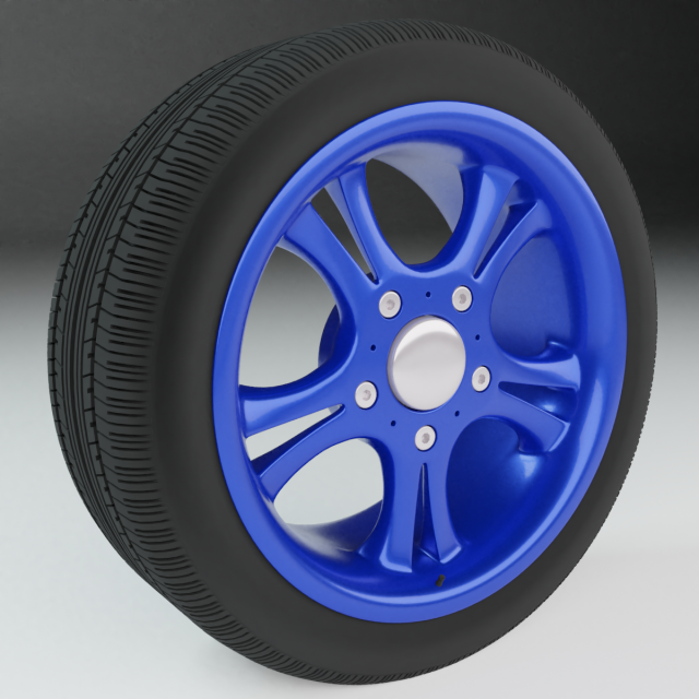 wheel 3D-Modell .c4d .max .obj .3ds .fbx .stl .blend 