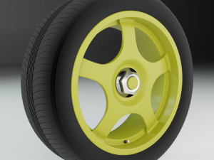 wheel 3D Model