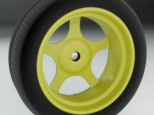 wheel 3D Model