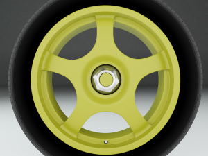wheel 3D Model