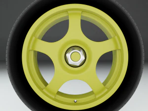wheel 3D Model