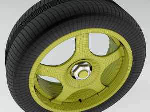 wheel 3D Model