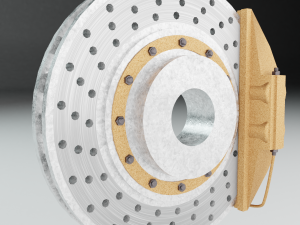 brake 3Dモデル