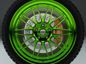 wheel Model 3D