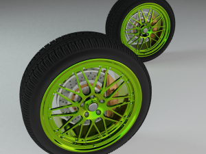 wheel Model 3D