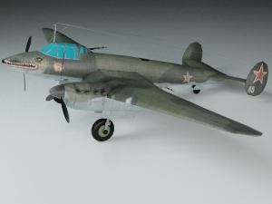 aeroplane 3D Модель