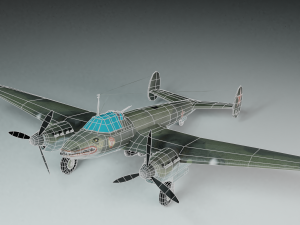 aeroplane 3D Модель