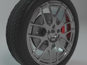 wheel 3D Model
