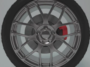 wheel 3D Model