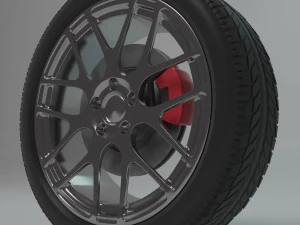 wheel 3D Model