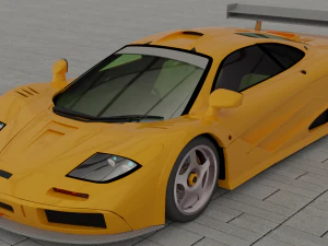 auto sportiva Modello 3D